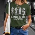 Retro Vintage Skateboard Graphic Santa Cruz T-Shirt Gifts for Her