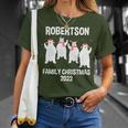 Robertson Family Name Robertson Family Christmas T-Shirt Gifts for Her