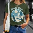 Santa Cruz Ca Surfer 70S 80S Retrointage T-Shirt Geschenke für Sie