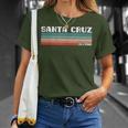 Santa Cruz California Retro Vintage T-Shirt Gifts for Her