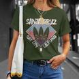 Santa Cruzintage Retro California Surf T-Shirt Geschenke für Sie