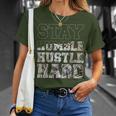 Stay Humble Hustle Hard Lifestyle Hip Hop Money Christmas T-Shirt Gifts for Her