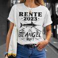 Angler Opa Papa Angeln Ruhestand Rente T-Shirt Geschenke für Sie