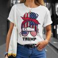 Bandana Headscarf Sunglasses Girls Trump T-Shirt Gifts for Her