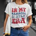 In My Baseball Sister Era T-Shirt Gifts for Her