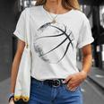 Basketball Graphic Basketball T-Shirt Gifts for Her