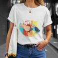 Bester Budgie Papa Bird Pet Budgie T-Shirt Geschenke für Sie