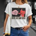 Bester Katzen Papa Tierliebe Raglan T-Shirt Geschenke für Sie