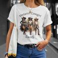 Black Cowgirls African American Texas Girls Women T-Shirt Gifts for Her