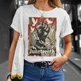 Black Freedom Junenth June 19Th 1865 Black Pride T-Shirt Gifts for Her
