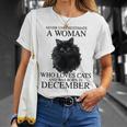 Born In December T-Shirt Gifts for Her