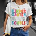 Children's Bye Bye Tschüss Kindergarten Ich Rocke Jetzt Die Schule T-Shirt Geschenke für Sie