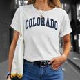 Colorado Throwback Classic T-Shirt Gifts for Her