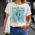 Earth Day Everyday Smile Face Hippie Planet Anniversary T-Shirt Gifts for Her
