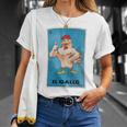 El Gallo Lottery Tradicional Vintage Rooster T-Shirt Gifts for Her