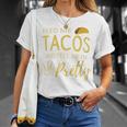 Feed Me Tacos And Tell Me I'm Pretty Women's Taco T-Shirt Gifts for Her