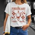 Fireheart To Whatever End Fire Breathing T-Shirt Gifts for Her
