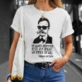 Friedrich Nietzsche Philosophie Deutscher Philosopher Gray T-Shirt Geschenke für Sie
