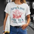 4Th Of July Spilling The Tea Since 1773 Fourth Of July T-Shirt Gifts for Her