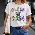 Class Of 2024 Graduation 12Th Grade Senior Last Day T-Shirt Gifts for Her