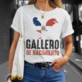 Gallero Dominicano Pelea Gallos Dominican Rooster T-Shirt Gifts for Her