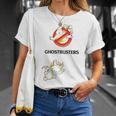 Ghostbusters Frozen Empire No Ghost Stay Puft Gray T-Shirt Geschenke für Sie