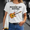 Gitarrist 60 Geburtstag E-Gitarre T-Shirt Geschenke für Sie