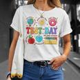 Groovy Testing Day Motivational Quotes Students Teachers T-Shirt Gifts for Her