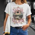 Groovy Total Solar Eclipse April 8 2024 Astronomy Souvenir T-Shirt Gifts for Her