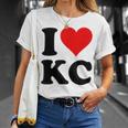 I Heart Love Kansas City Kc Missouri T-Shirt Gifts for Her