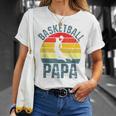 Herren Basketball Papa Basketballspieler Dadatertag T-Shirt Geschenke für Sie