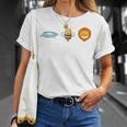 Hose Bee Lion White T-Shirt Gifts for Her