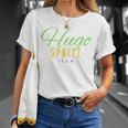 Hugo Spritz T-Shirt, Holunder Sommer Prosecco Cocktail Geschenke für Sie