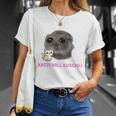 Katzi Will Kuschli Sad Hamster Meme T-Shirt Geschenke für Sie