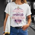 Kollegin Geburtstag Arbeitskollegin Arbeit Spruch Lustig T-Shirt Geschenke für Sie