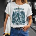 Leave No Trace America National Parks Big Foot T-Shirt Gifts for Her