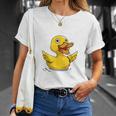 Lucky Rubber Ducks Duckling Duckies T-Shirt Gifts for Her