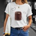 Lustiges Pudding-Liebhaber T-Shirt, Herziges Motiv für Fans Geschenke für Sie