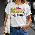 Mom Of Both Baseball Softball Mother's Day T-Shirt Gifts for Her