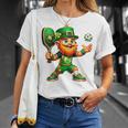 Pickleball Leprechaun St Patrick's Day Pickleball Player T-Shirt Gifts for Her