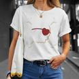 PirateSkull Crossbones Heart Eye Patch Costume Cute T-Shirt Gifts for Her