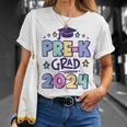 Pre-K Grad 2024 Preschool Graduation 2024 T-Shirt Gifts for Her