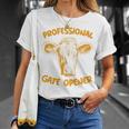 Professional Gate Opener Fun Farm And Ranch T-Shirt Gifts for Her