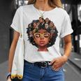 Proud Of My Roots Bhm Black Pride Black Melanin Women T-Shirt Gifts for Her