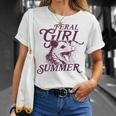 Raccoon Feral Girl Summer T-Shirt Gifts for Her