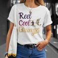 Reel Cool Grumps Vintage Fishing Father's Day T-Shirt Gifts for Her