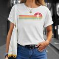 Retrointage Style Tennis Geschenk Für Papa Raglan T-Shirt Geschenke für Sie