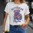 Rottweiler Papa Rottie Dad Dog Lovers T-Shirt Geschenke für Sie