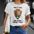 Smokey Resist - National Park Service T-Shirt Gifts for Her