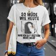 So Müde Wie Heute Penguin Pyjamas Costume Nightdress Penguin T-Shirt Geschenke für Sie